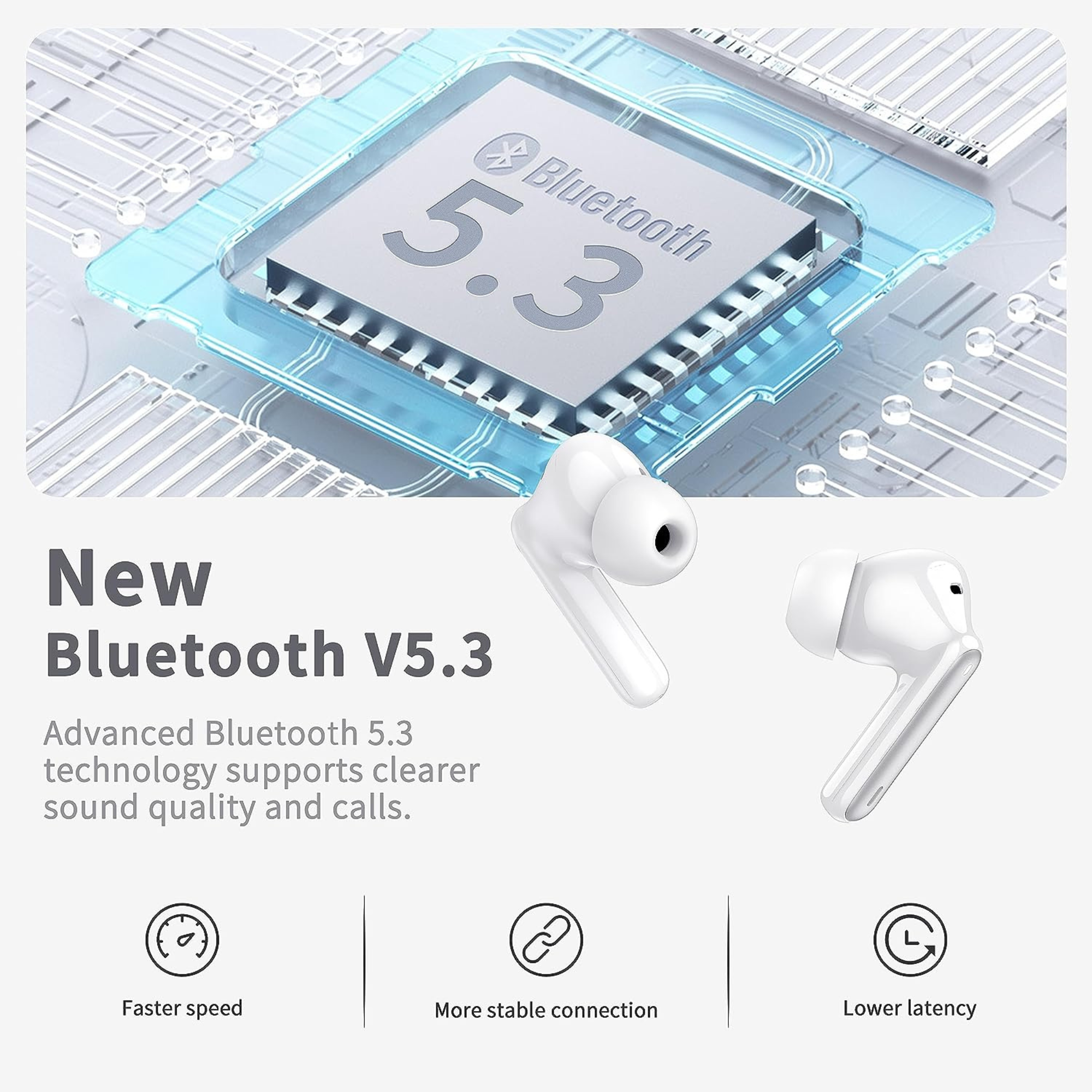 XD19 Dual mic ENC ANC mit 40H Deep Bass Hi-Res Sound, 50H Wiedergabe XD19 Dual mic ENC ANC mit 40H Deep Bass Hi-Res Sound, 50H Wiedergabe